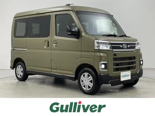 ダイハツ アトレー バン RS 埼玉県 2022(令4)年 1.4万km オフビートカーキM ワンオーナー/オーディオディスプレイ/BT/USB/AppleCarPlay/AndroidAuto/フルセグTV/両側パワースライドドア/ドライブレコーダー/レーダークルーズコントロール/バックカメラ/ETC/レーンキープアシスト/衝突被害軽減システム/TVキャンセラー/コーナーセンサー/キセノンオートライト/スマートキー
