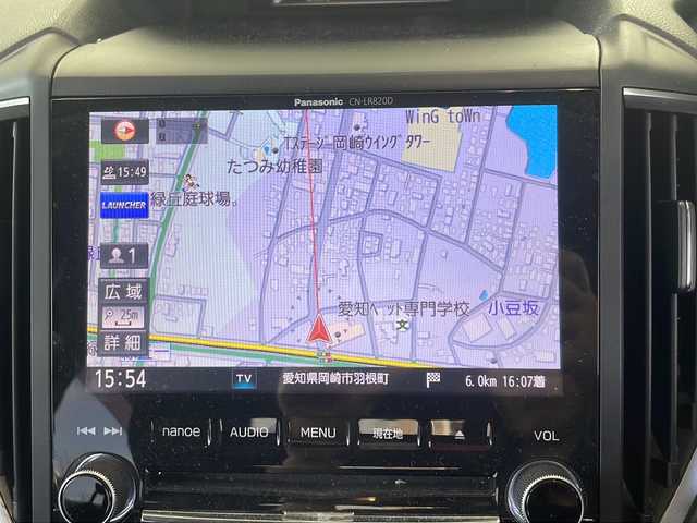 スバル インプレッサ スポーツ 2．0i－S アイサイト 愛知県 2017(平29)年 7.3万km クリスタルブラックシリカ 社外ナビ/衝突軽減ブレーキ/レーンキープアシスト/ブラインドスポットモニター/前後ドライブレコーダー