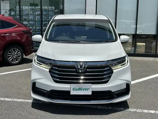 ホンダ オデッセイ ハイブリッド e:HEVアブソルート EX 長崎県 2020(令2)年 7.3万km パール 純正ナビ/純正フリップダウンモニター/マルチビューカメラシステム/ブラインドスポットインフォメーション/ハンズフリーアクセスパワーテールゲート/両側パワースライドドア/ワンオーナー/バックカメラ/前方位カメラ/プッシュスタート/ETC