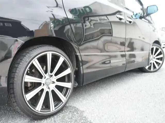 トヨタ アルファード 350S Cパッケージ 神奈川県 2011(平23)年 7.3万km ブラック 社外メモリナビ/バックカメラ/社外フリップダウンモニター/クルーズコントロール/プッシュスタート/両側パワースライドドア/パワーバックドア/ETC/HID/社外２０インチAW/取説/ナビ説/記録(R.3.4.6.7)