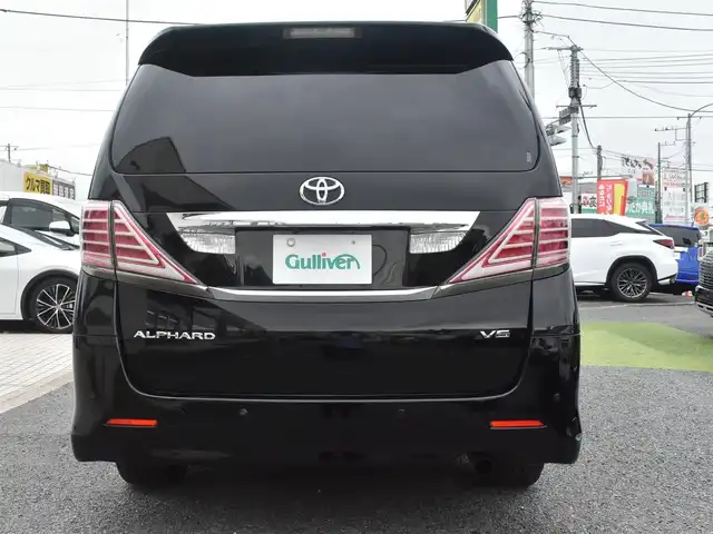 トヨタ アルファード 350S Cパッケージ 神奈川県 2011(平23)年 7.3万km ブラック 社外メモリナビ/バックカメラ/社外フリップダウンモニター/クルーズコントロール/プッシュスタート/両側パワースライドドア/パワーバックドア/ETC/HID/社外２０インチAW/取説/ナビ説/記録(R.3.4.6.7)