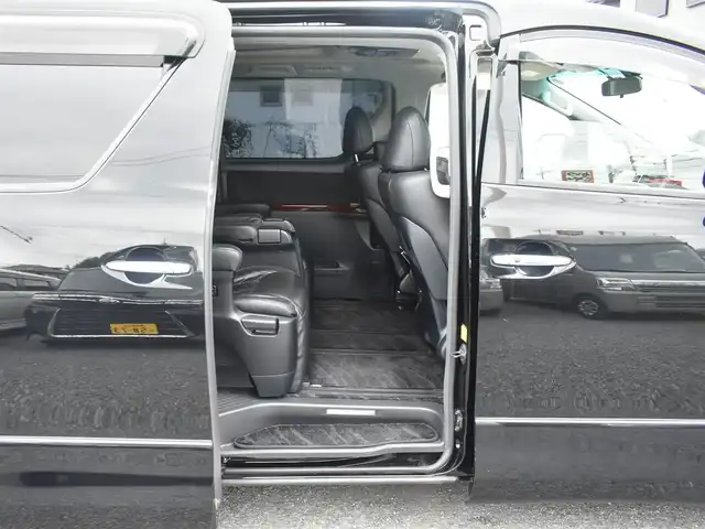 トヨタ アルファード 350S Cパッケージ 神奈川県 2011(平23)年 7.3万km ブラック 社外メモリナビ/バックカメラ/社外フリップダウンモニター/クルーズコントロール/プッシュスタート/両側パワースライドドア/パワーバックドア/ETC/HID/社外２０インチAW/取説/ナビ説/記録(R.3.4.6.7)