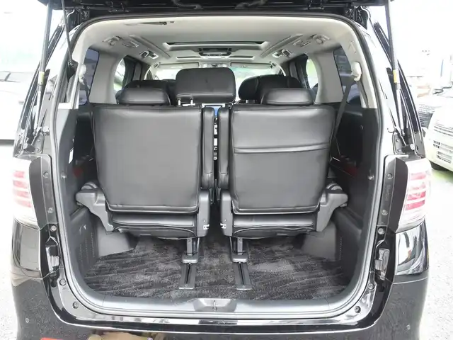 トヨタ アルファード 350S Cパッケージ 神奈川県 2011(平23)年 7.3万km ブラック 社外メモリナビ/バックカメラ/社外フリップダウンモニター/クルーズコントロール/プッシュスタート/両側パワースライドドア/パワーバックドア/ETC/HID/社外２０インチAW/取説/ナビ説/記録(R.3.4.6.7)