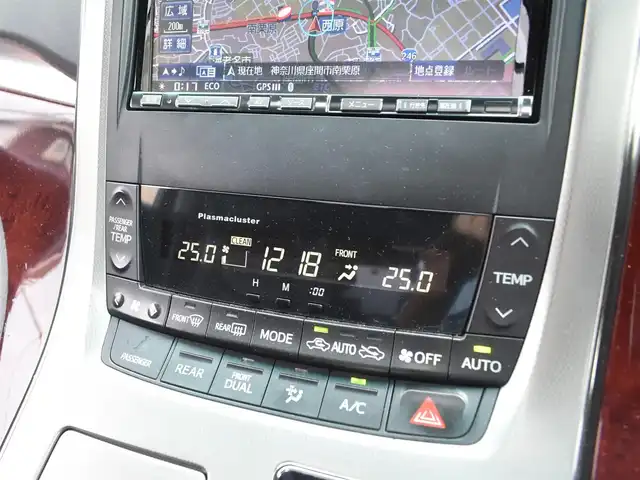 トヨタ アルファード 350S Cパッケージ 神奈川県 2011(平23)年 7.3万km ブラック 社外メモリナビ/バックカメラ/社外フリップダウンモニター/クルーズコントロール/プッシュスタート/両側パワースライドドア/パワーバックドア/ETC/HID/社外２０インチAW/取説/ナビ説/記録(R.3.4.6.7)