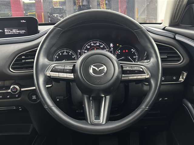 マツダ ＣＸ－３０ 20S プロアクティブツーリングセレ 愛知県 2020(令2)年 5.4万km スノーフレイクホワイトパールマイカ 禁煙車/純正10.25インチナビ/（CD/DVD/Bluetooth/フルセグTV）/バックカメラ/i-ACTIVSENSE/・車線逸脱警報システム/・アダプティブヘッドライト/・パーキングセンサー/・アイストップ/・ブラインドスポットモニター/・衝突軽減ブレーキ/・誤発進抑制機能/・レーダークルーズコントロール/ヘッドアップディスプレイ/ETC/パワーシート/シートヒーター/ステアリングヒーター/スマートキー/プッシュスタート/LEDヘッドライト/パドルシフト/純正アルミホイール