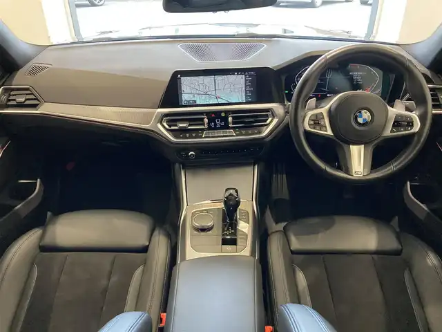 ＢＭＷ ３３０ｉ Mスポーツ 熊本県 2019(令1)年 2.6万km サファイアブラックP 純正ナビ/Bluetooth/USB/純正19インチアルミホイール/ハーフレザーシート/スマートキー/プッシュスタート/ETC/前席パワーシート/シートヒーター/ワイヤレス充電/インテリジェントセーフティ/ACC/LEDヘッドライト/フォグライト/パワーバックドア