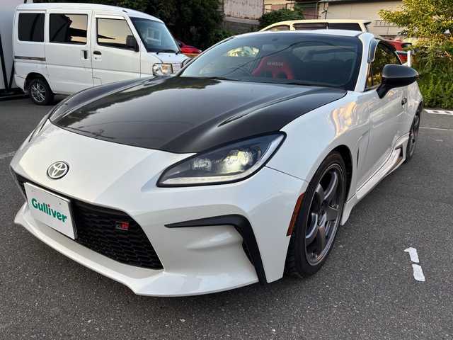 トヨタ ＧＲ８６ SZ 福岡県 2022(令4)年 4.8万km クリスタルホワイトパール オーディオ/（AM/FM/CD/DVD/AUX/Bluetooth）/横滑り防止/クルーズコントロール追従あり/社外アルミホイール/ETC/電格ミラー/プッシュスタート/保証書/取扱説明書