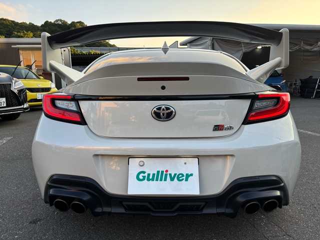 トヨタ ＧＲ８６ SZ 福岡県 2022(令4)年 4.8万km クリスタルホワイトパール オーディオ/（AM/FM/CD/DVD/AUX/Bluetooth）/横滑り防止/クルーズコントロール追従あり/社外アルミホイール/ETC/電格ミラー/プッシュスタート/保証書/取扱説明書