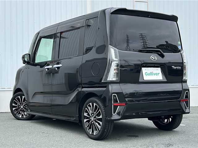ダイハツ タント カスタム RS セレクション 三重県 2020(令2)年 4.9万km ブラックマイカメタリック 純正９型ナビ　/全周囲カメラ　/ビルトインＥＴＣ　/両側パワースライドドア /ＵＳＢ給電　/前席シートヒーター　/ハーフレザーシート　/レーダークルーズコントロール　/レーンキープアシスト　/衝突軽減ブレーキ/純正フロアマット/LEDヘッドライト /オートライト/電動格納ミラー/禁煙車