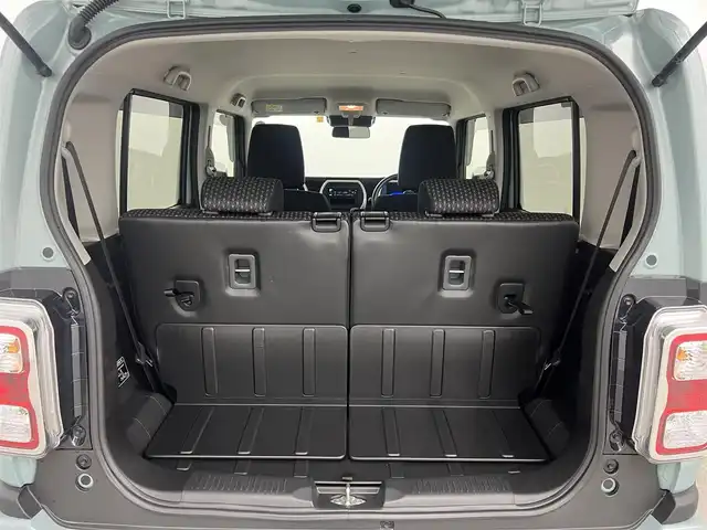 スズキ ハスラー HYBRID G 福島県 2022(令4)年 1.3万km オフブルーM CDチューナー/【AM/FM/Bluetooth/AUX】/デュアルセンサーブレーキサポートブレーキ/車線逸脱警報装置/コーナーセンサー/運転席＋助手席シートヒーター/純正フロアマット/ドアバイザー/ハロゲンヘッドライト/・オートライト/ABS/横滑り防止装置/アイドリングストップ/盗難防止装置/電動格納ミラー/プッシュスタート/・スマートキー
