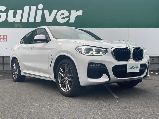 ＢＭＷ Ｘ４ xDrive 20d Mスポーツ 福島県 2021(令3)年 4万km パール ワンオーナー/４WD/純正SDナビ/（FM/AM/Bluetooth/USB）/フルセグTV/全方位カメラ/ETC/本革シート/前席シートヒーター/パワーシート/アイドリングストップ/AAC/ドライブレコーダー/スペアキー/プッシュスタート/スマートキー/保証書/記録簿/取扱説明書