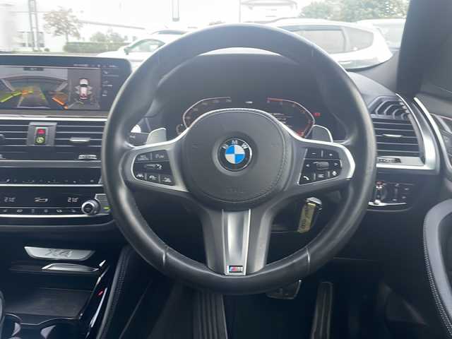 ＢＭＷ Ｘ４ xDrive 20d Mスポーツ 福島県 2021(令3)年 4万km パール ワンオーナー/４WD/純正SDナビ/（FM/AM/Bluetooth/USB）/フルセグTV/全方位カメラ/ETC/本革シート/前席シートヒーター/パワーシート/アイドリングストップ/AAC/ドライブレコーダー/スペアキー/プッシュスタート/スマートキー/保証書/記録簿/取扱説明書