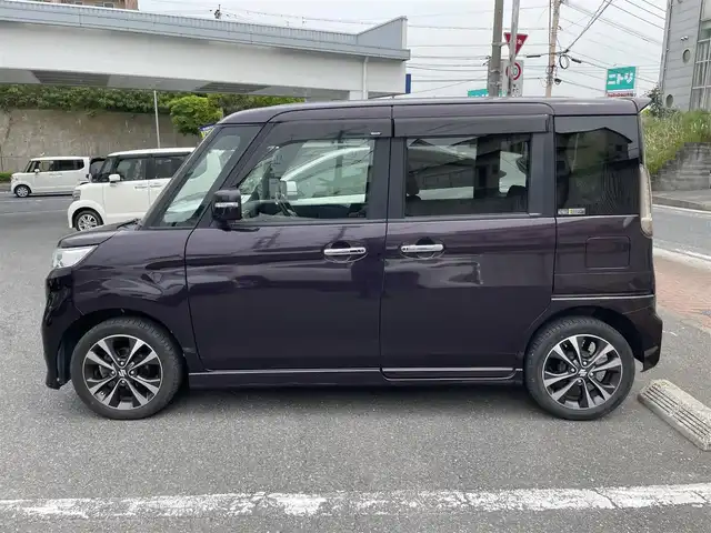 スズキ スペーシア カスタム Z ターボ 福岡県 2017(平29)年 8.5万km ムーンライトバイオレットPM (株)IDOMが運営する【じしゃロン八幡西店】の自社ローン専用車両になります。こちらは現金またはオートローンご利用時の価格です。自社ローンご希望の方は別途その旨お申付け下さい/純正フロアマット/純正アルミホイール/クルーズコントロール/運転席シートヒーター/アイドリングストップ/ドライブレコーダー/オートエアコン/ETC/コーナーセンサー