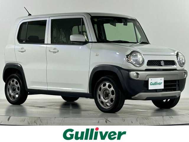 スズキ ハスラー G 佐賀県 2016(平28)年 14.8万km クリスタルホワイトP 社外７インチナビ/衝突被害軽減ブレー/前後ドライブレコーダー/シートヒーター/フロアマット/ベンチシート/ＥＴＣ/スマートキー/アイドリングストップ　/横滑り防止装置　/盗難防止装置