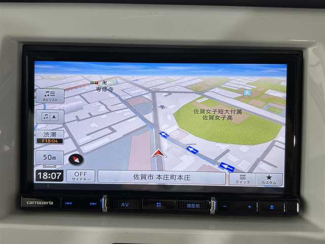 スズキ ハスラー G 佐賀県 2016(平28)年 14.8万km クリスタルホワイトP 社外７インチナビ/衝突被害軽減ブレー/前後ドライブレコーダー/シートヒーター/フロアマット/ベンチシート/ＥＴＣ/スマートキー/アイドリングストップ　/横滑り防止装置　/盗難防止装置