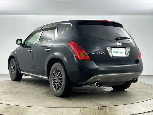 日産 ムラーノ 350XVスタイリッシュシルバー 愛知県 2006(平18)年 9.7万km スーパーブラック 純正ナビ/バックカメラ/ETC/BOSEスピーカー/社外17インチアルミホイール/運転席・助手席シートヒーター/スマートキー
