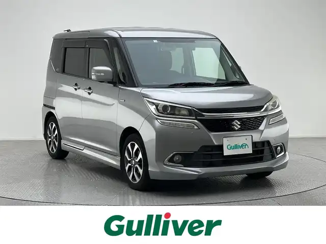 スズキ ソリオ バンディット HV MV Dカメラ ブレーキS 兵庫県 2016(平28)年 6.4万km プレミアムシルバーメタリック 純正ナビ/（CD/DVD/Bluetooth/AUX）/全方位カメラ/社外ＥＴＣ/クルーズコントロール/社外前後ドライブレコーダー/両側パワースライドドア/ＬＥＤ/オートライト/フロアマット/レーンキープアシスト/衝突軽減ブレーキ/プッシュスタート