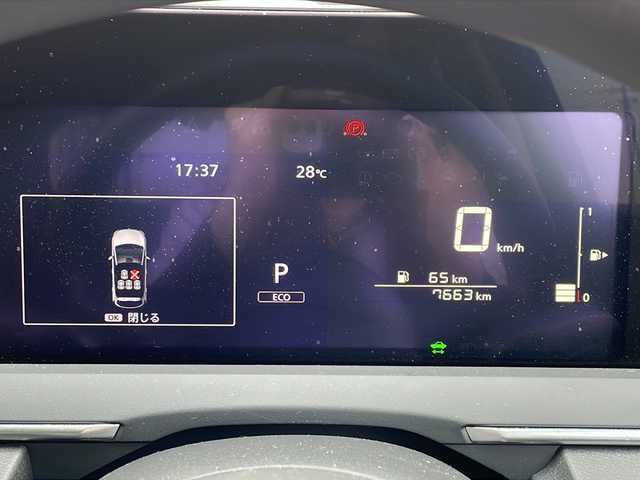 日産 ノート X 新潟県 2021(令3)年 0.8万km スーパーブラック 純正ナビ/（DTV/Bluetooth)/衝突軽減/レーンキープ/全周囲カメラ/ステアリングスイッチ/クルーズコントロール/LEDヘッドライト/電格ミラー/プッシュスタート/アイドリングストップ