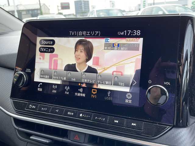 日産 ノート X 新潟県 2021(令3)年 0.8万km スーパーブラック 純正ナビ/（DTV/Bluetooth)/衝突軽減/レーンキープ/全周囲カメラ/ステアリングスイッチ/クルーズコントロール/LEDヘッドライト/電格ミラー/プッシュスタート/アイドリングストップ