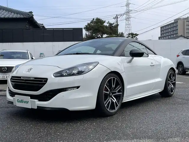 プジョー ＲＣＺ R 新潟県 2014(平26)年 2.7万km 白 メモリナビ/ワンセグテレビ/バックカメラ/ETC/クルーズコントロール/コーナーセンサー/純正ホイール装着