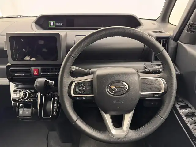 ダイハツ タント カスタム RS 兵庫県 2023(令5)年 5.3万km ブラックマイカメタリック スマートアシスト/PCS/両側パワースライドドア/ハーフレザーシート/シートヒーター/コーナーセンサー/LEDヘッドライト/LEDフォグ/アイドリングストップ/純正ラバーマット/スペアキー１個/純正１５インチAW