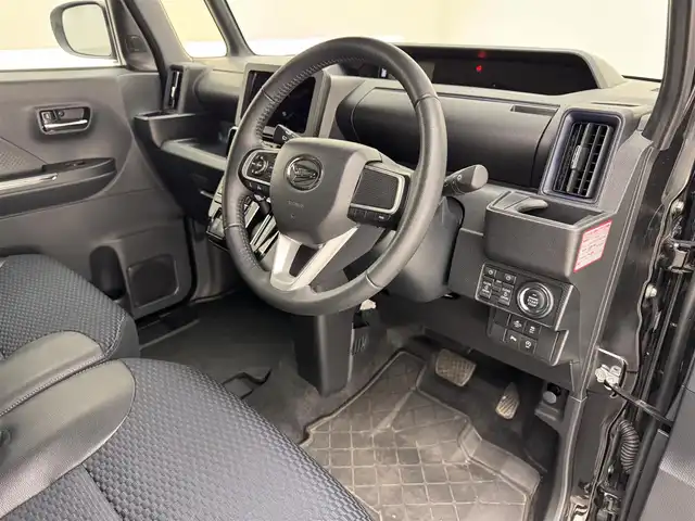 ダイハツ タント カスタム RS 兵庫県 2023(令5)年 5.3万km ブラックマイカメタリック スマートアシスト/PCS/両側パワースライドドア/ハーフレザーシート/シートヒーター/コーナーセンサー/LEDヘッドライト/LEDフォグ/アイドリングストップ/純正ラバーマット/スペアキー１個/純正１５インチAW