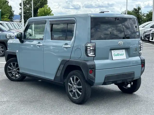 ダイハツ タフト X 奈良県 2020(令2)年 4.9万km レイクブルーメタリック バックカメラ　/Bluetooth　/ガラスルーフ　/コーナーセンサー　/衝突軽減システム　/スペアキー1本　/スマートキー　/LEDヘッドライト　/オートライト　/純正フロアマット　/盗難防止装置　/取扱説明書