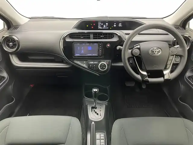 トヨタ アクア S スタイルブラック 愛知県 2018(平30)年 4万km ダークブルーマイカ 純正ナビ　バックカメラ　ドラレコ　禁煙車　フルセグＴＶ　ＤＶＤ再生　ＥＴＣ　セーフティセンス　衝突軽減　レーンキープ　オートハイビーム　ＬＥＤヘッドライト　純正ＡＷ　プッシュスタート　スマートキー