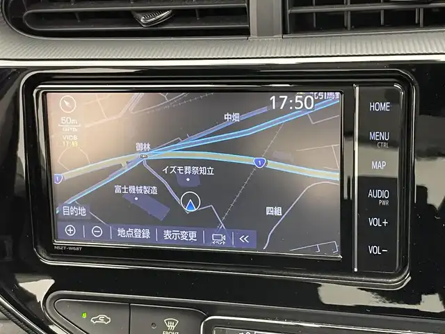 トヨタ アクア S スタイルブラック 愛知県 2018(平30)年 4万km ダークブルーマイカ 純正ナビ　バックカメラ　ドラレコ　禁煙車　フルセグＴＶ　ＤＶＤ再生　ＥＴＣ　セーフティセンス　衝突軽減　レーンキープ　オートハイビーム　ＬＥＤヘッドライト　純正ＡＷ　プッシュスタート　スマートキー