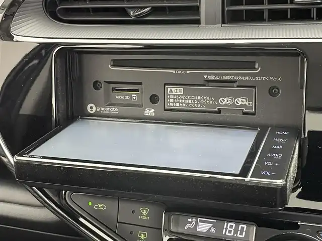 トヨタ アクア S スタイルブラック 愛知県 2018(平30)年 4万km ダークブルーマイカ 純正ナビ　バックカメラ　ドラレコ　禁煙車　フルセグＴＶ　ＤＶＤ再生　ＥＴＣ　セーフティセンス　衝突軽減　レーンキープ　オートハイビーム　ＬＥＤヘッドライト　純正ＡＷ　プッシュスタート　スマートキー