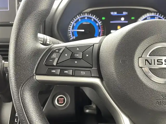 日産 ルークス ハイウェイスター X 熊本県 2020(令2)年 6.3万km スパークリングレッド/ブラック 禁煙車　/純正ナビ（ＣＤ・ＤＶＤ・フルセグ・ＢＴ・ＳＤ）/全周囲カメラ　/純正ナビ連動前方ドライブレコーダー　/ＥＴＣ　/左側パワースライド/前後クリアランスソナー　/衝突軽減ブレーキ　/横滑り防止　/アイドリングストップ　/純正フロアマット/純正１４インチAW/オートライト/LEDヘッドライト/フォグライト/スマートキー/プッシュスタート