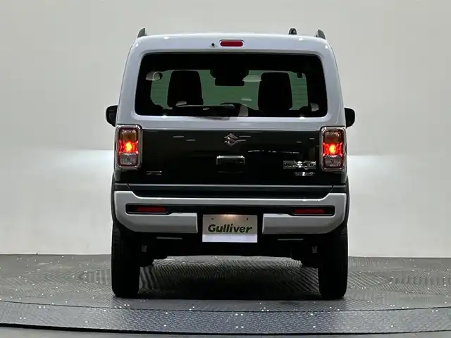 スズキ ハスラー Jスタイル Ⅱ 愛媛県 2024(令6)年 0.6万km クールカーキパールメタリック/ソフトベージュメタリック 純正９インチメモリーナビ　アラウンドビューモニター　追従型クルーズコントロール　前席シートヒーター　フルセグＴＶ　フロアマット　純正アルミホイール　コーナーセンサー　オートライト