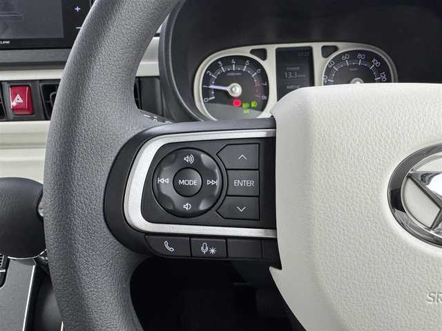 ダイハツ ムーヴ キャンバス ストライプス G 愛知県 2023(令5)年 0.6万km シャイニングホワイトパール/レイクブルーメタリック 社外ナビ/フルセグTV/Bluetooth/プッシュスタート/両側パワースライド/LEDライト/フォグランプ/USBポート/ブレーキホールド/シートヒーター/ステアリングリモコン