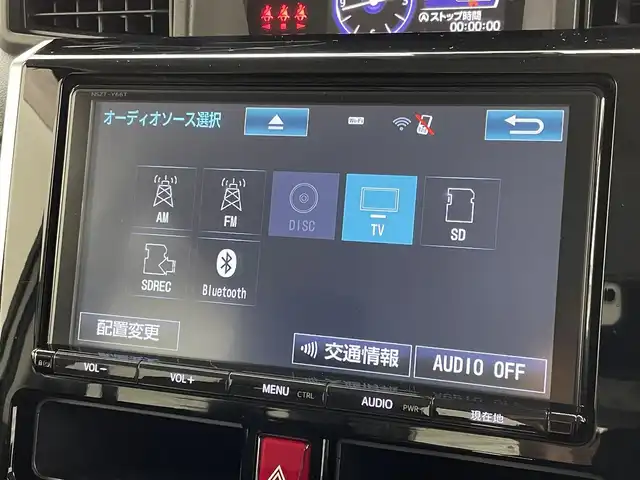 トヨタ ルーミー カスタムG S 茨城県 2018(平30)年 8.8万km パールホワイトⅢ 純正9インチナビ/AM/FM/BT/フルセグ/DISC/SD//バックカメラ/ビルトインETC/両側電動スライドドア/ドライブレコーダー/アイドリングストップ/クルーズコントロール/純正フロアマット/ドアバイザー/オートライト/スペアキー/スマートキー/プッシュスタート