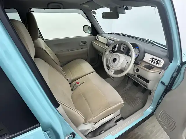 スズキ ラパン X 岡山県 2016(平28)年 3.4万km フレンチミントパールメタリック プッシュスタート/スマートキー/ETC/フルセグテレビ/純正SDナビ/純正フロアマット/シートヒーター/純正アルミホイール/横滑り防止/オートライト/純正キセノンヘッドライト/衝突被害軽減システム/パワーステアリング/パワーウィンドウ/Bluetooth接続