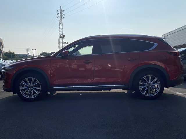 マツダ ＣＸ－８ XD Lパッケージ 静岡県 2017(平29)年 7.9万km ソウルレッドクリスタルM 純正ナビ/AM/FM/フルセグ/BT//純正19インチアルミ/BOSSプレミアムサウンド/レーダークルーズコントロール/前席電動シート/アラウンドビューモニター/本革シート/電動リアゲート/全席シートヒーター/ステアリングシート/TVキャンセラー/ビルドインETC2.0/LEDライト　/フォグライト