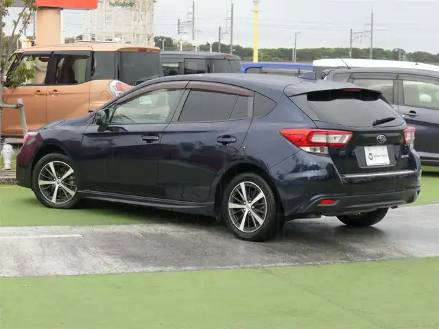 スバル インプレッサ スポーツ 1．6i－LアイサイトSスタイル 千葉県 2019(令1)年 4.9万km ダークブルーパール アイサイト/スバルリヤビークルディテクション/純正メモリーナビ/地デジTV/【DVD/CD再生機能　Bluetooth接続】/オートクルーズ/サイド/バックカメラ/ドライブレコーダー/革巻きステアリング/パドルシフト/ETC/LEDヘッドライト/フォグライト/ウインカーミラー/コーナーセンサー/純正16インチアルミホイル/サイド/カーテンエアバッグ/キーレスアクセス