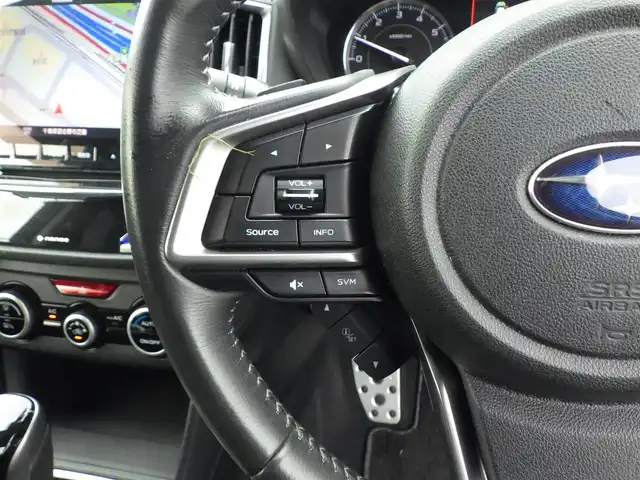 スバル インプレッサ スポーツ 1．6i－LアイサイトSスタイル 千葉県 2019(令1)年 4.9万km ダークブルーパール アイサイト/スバルリヤビークルディテクション/純正メモリーナビ/地デジTV/【DVD/CD再生機能　Bluetooth接続】/オートクルーズ/サイド/バックカメラ/ドライブレコーダー/革巻きステアリング/パドルシフト/ETC/LEDヘッドライト/フォグライト/ウインカーミラー/コーナーセンサー/純正16インチアルミホイル/サイド/カーテンエアバッグ/キーレスアクセス