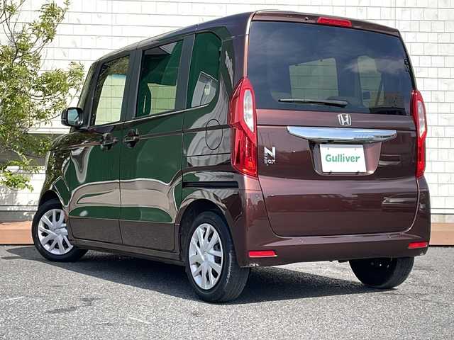 ホンダ Ｎ ＢＯＸ L ターボ 茨城県 2021(令3)年 2.4万km プレミアムアガットブラウンP 純正メモリーナビ /両側パワースライドドア /ホンダセンシング /シートヒーター /バックカメラ/パドルシフト /コーナーセンサー /クルーズコントロール /スペアキー /衝突軽減ブレーキ /LEDヘッドライト /ETC/フルセグテレビ/アイドリングストップ/プッシュスタート/ドアバイザー