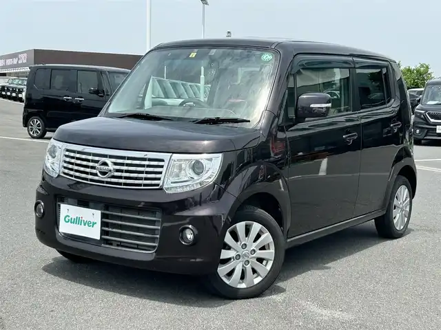 日産 モコ ドルチェX 奈良県 2014(平26)年 5.6万km アーバンブラウン ETC/革巻きステアリング/キセノンヘッドライト/合皮シート/ステアリングスイッチ/純正14インチホイール/プッシュスタート/純正フロアマット/ドアバイザー/電格ミラー(LED)