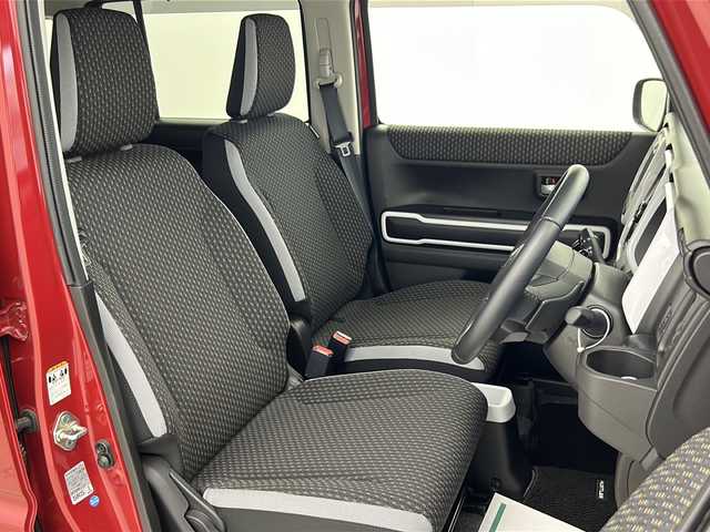スズキ ハスラー HYBRID X ターボ 宮城県 2021(令3)年 1.9万km フェニックスレッドパール/ガンメタリック2トーンルーフ デュアルカメラブレーキサポート/スズキセーフティサポート		/・車線逸脱抑制制御機能	/・車線逸脱警報機能	/・パーキングソナー	/・横滑り防止装置/・ハイビームアシスト/・アダプティブクルーズコントロール	/社外オーディオ/・BT.CD.AUX/前席シートヒーター/ドライブレコーダー（F）/パドルシフト/LEDヘッドライト/LEDフォグランプ/革巻ステアリング/ステアリングスイッチ/アイドリングストップ/プッシュスタート/スマートキー/純正15inAW/純正フロアマット/ドアバイザー/シートバックテーブル