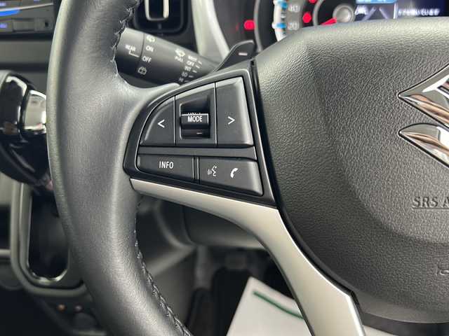 スズキ ハスラー HYBRID X ターボ 宮城県 2021(令3)年 1.9万km フェニックスレッドパール/ガンメタリック2トーンルーフ デュアルカメラブレーキサポート/スズキセーフティサポート		/・車線逸脱抑制制御機能	/・車線逸脱警報機能	/・パーキングソナー	/・横滑り防止装置/・ハイビームアシスト/・アダプティブクルーズコントロール	/社外オーディオ/・BT.CD.AUX/前席シートヒーター/ドライブレコーダー（F）/パドルシフト/LEDヘッドライト/LEDフォグランプ/革巻ステアリング/ステアリングスイッチ/アイドリングストップ/プッシュスタート/スマートキー/純正15inAW/純正フロアマット/ドアバイザー/シートバックテーブル