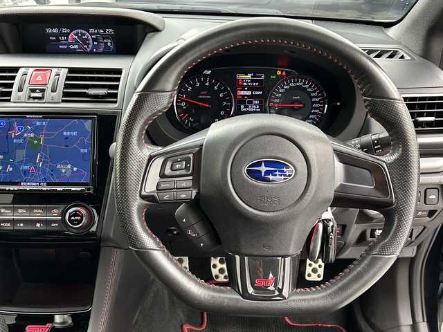 スバル ＷＲＸ ＳＴＩ STI タイプS 愛知県 2017(平29)年 4.8万km クリスタルブラックシリカ 禁煙車/ステアリング・レスポンシブ・ヘッドランプ/スバルリヤビークルディテクション/ハイビームアシスト/STIエアロパーツ（F/S.R）/純正8インチメモリナビ/CD/DVD/BT/フルセグTV/バック/サイド/フロントモニター/アイサイト/ハーフレザーシート/シートヒーター(D/N)/パワーシート（D/N)/革巻きステアリング/ステアリングリモコン/ドライブレコーダー前後/ビルトインETC/LEDヘッドライト/オートライト/フォグランプ/純正STI18インチアルミホイール