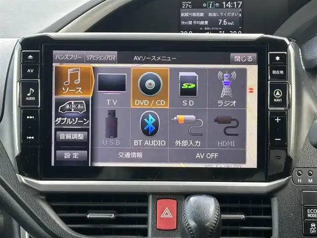 トヨタ ヴォクシー ZS 煌 愛知県 2018(平30)年 6.4万km ブラック /ワンオーナー//モデリスタエアロ（フロント、サイド、リア）//モデリスタマフラー//純正16AW//アルパイン11インチナビ//CD/DVD/BT/MSV/フルセグ/HDMI//バックカメラ//アルパイン12.8インチフリップダウンモニター//両側パワースライドドア//ETC//PCS/LDA//先行車発進告知//クルーズコントロール//アイドリングストップ//LEDオートライト//オートマチックハイビーム//LEDフォグランプ//LEDルームランプ//オートリトラウィンカーミラー//MTモード付AT//本革巻きステアリング//ステアリングスイッチ//後席ロールサンシェード//三列シート//ウォークスルー//純正フロアマット//純正ドアバイザー//スペアスマートキー//新車時保証書//取扱説明書