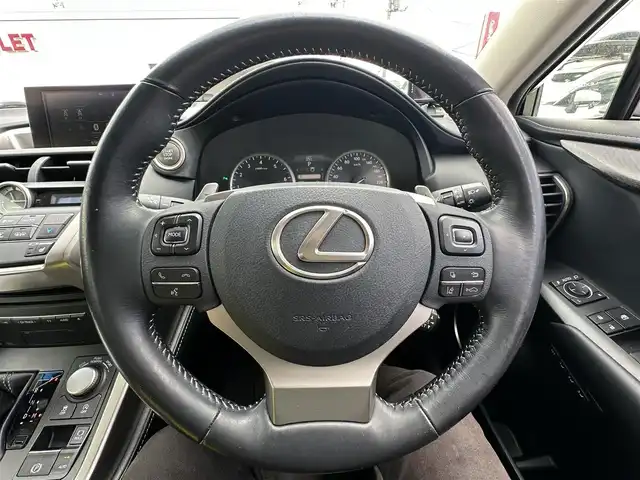 レクサス ＮＸ 200t 群馬県 2016(平28)年 6.1万km パール ナビゲーション　/フルセグテレビ　/ＣＤ＆ＤＶＤ　/ブルートゥース　/ＵＳＢ　/衝突軽減ブレーキ　/車線逸脱警報　/アダプティブクルーズ　/シートヒーター　/ハンドルヒーター　/サンルーフ　/保証書　/取扱説明書　/整備手帳/スマートキーX２個/カードキー