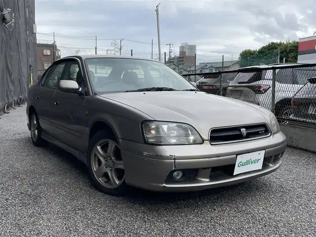 スバル レガシィ Ｂ４ RS 千葉県 2000(平12)年 3.8万km グレーメタリック 純正オーディオ（CD、FM、AM）/４WD/momoステアリング/ハーフレザーシート/電動格納ミラー/純正16インチアルミホイール/保証書/取説有