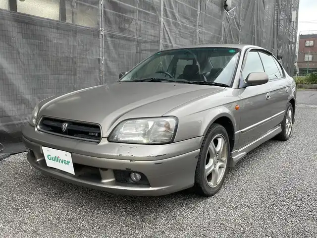 スバル レガシィ Ｂ４ RS 千葉県 2000(平12)年 3.8万km グレーメタリック 純正オーディオ（CD、FM、AM）/４WD/momoステアリング/ハーフレザーシート/電動格納ミラー/純正16インチアルミホイール/保証書/取説有
