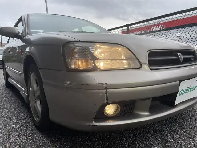 スバル レガシィ Ｂ４ RS 千葉県 2000(平12)年 3.8万km グレーメタリック 純正オーディオ（CD、FM、AM）/４WD/momoステアリング/ハーフレザーシート/電動格納ミラー/純正16インチアルミホイール/保証書/取説有