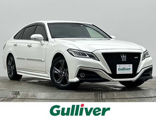 トヨタ クラウン ハイブリッド RS リミテッド 宮城県 2020(令2)年 11.3万km ホワイトパールクリスタルシャイン 純正ナビ/(AM/FM/CD/DVD/SD/USB/BT/TV/Miracast)/バックカメラ/ETC2.0/前後ドライブレコーダー/パワーシート/ハーフレザー/スイングエアコン/シートヒーター/ステアリングヒーター/電動チルト＆テレスコピックステアリング/トヨタセーフティーセンス/レーダークルーズコントロール/BSM/プッシュスタート/スマートキー/スペアキー/オートライト/オートマチックハイビーム/三眼LEDヘッドライト/フォグランプ/純正18インチアルミホイール/フロアマット