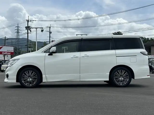 日産 エルグランド 250HWS S アーバンクロム 鹿児島県 2020(令2)年 2万km ブリリアントホワイトパール 純正メモリーナビ/（Bluetooth/CD/DVD）/アラウンドビューモニター/バックカメラ/両側パワースライドドア/レーダークルーズコントロール/LEDオートライト/ハーフレザーシート/純正17アルミホイール/WAC/スマートキー/ETC